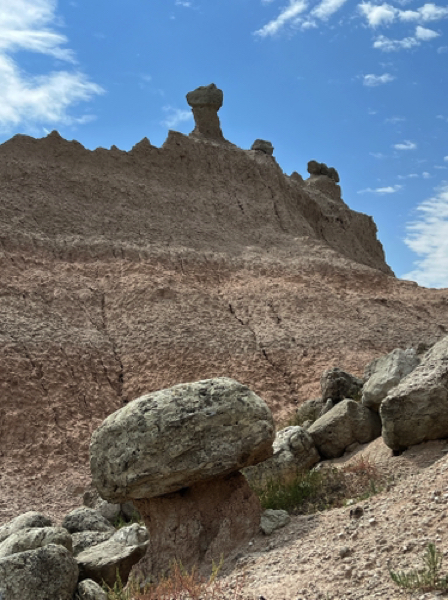 Balancing rocks