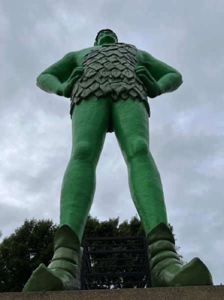 Jolly Green Giant!