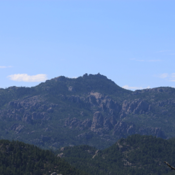 Black Elk Peak from Iron Mountain Road