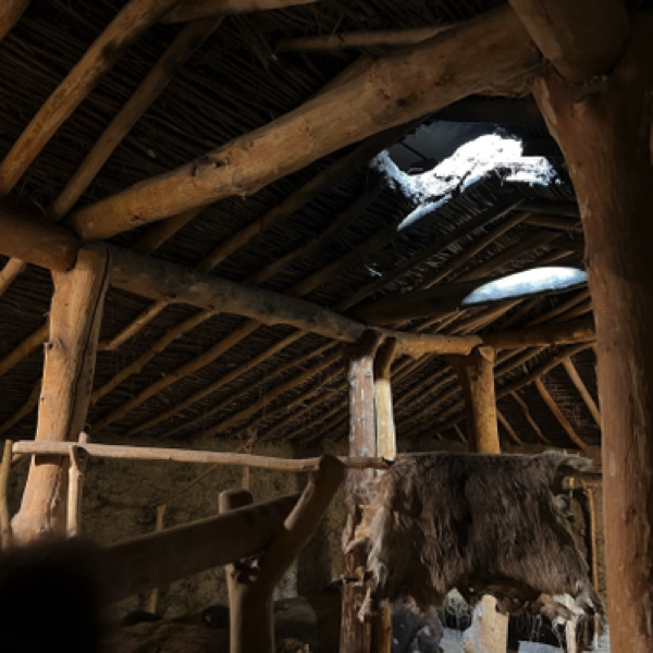 Mitchell Prehistoric Indian Village - Mandan house