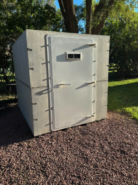 Tornado shelter at campground