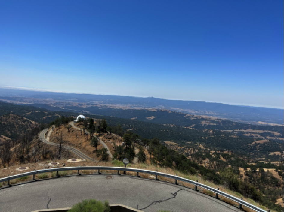 View from ⁨Lick Observatory⁩, ⁨Mount Hamilton