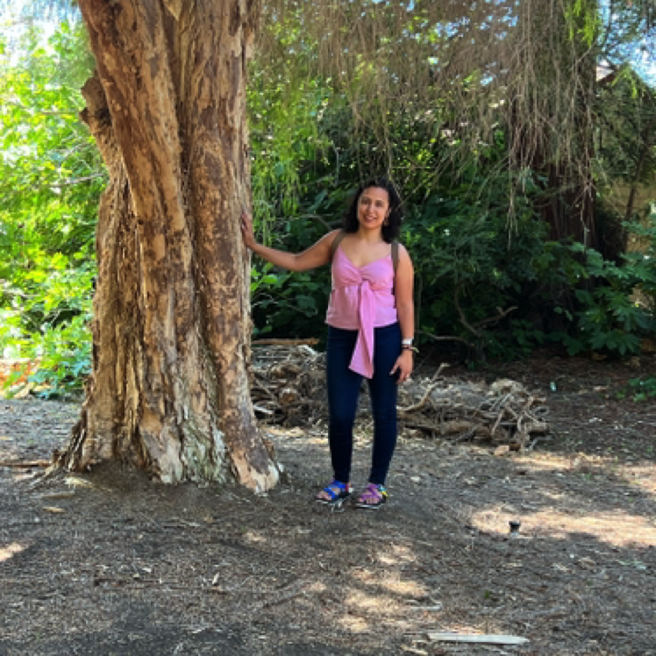 Marisol at the Rosecrucian Egyptian Museum & Gardens