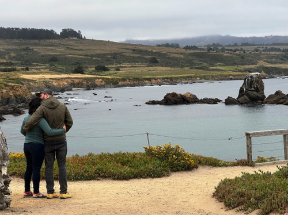 Marisol & Chris at Pigeon Point Light Station State Historic Park