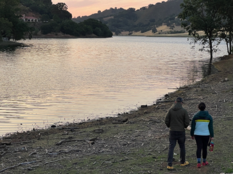 Chris & Marisol at Uvas Reservoir County Park