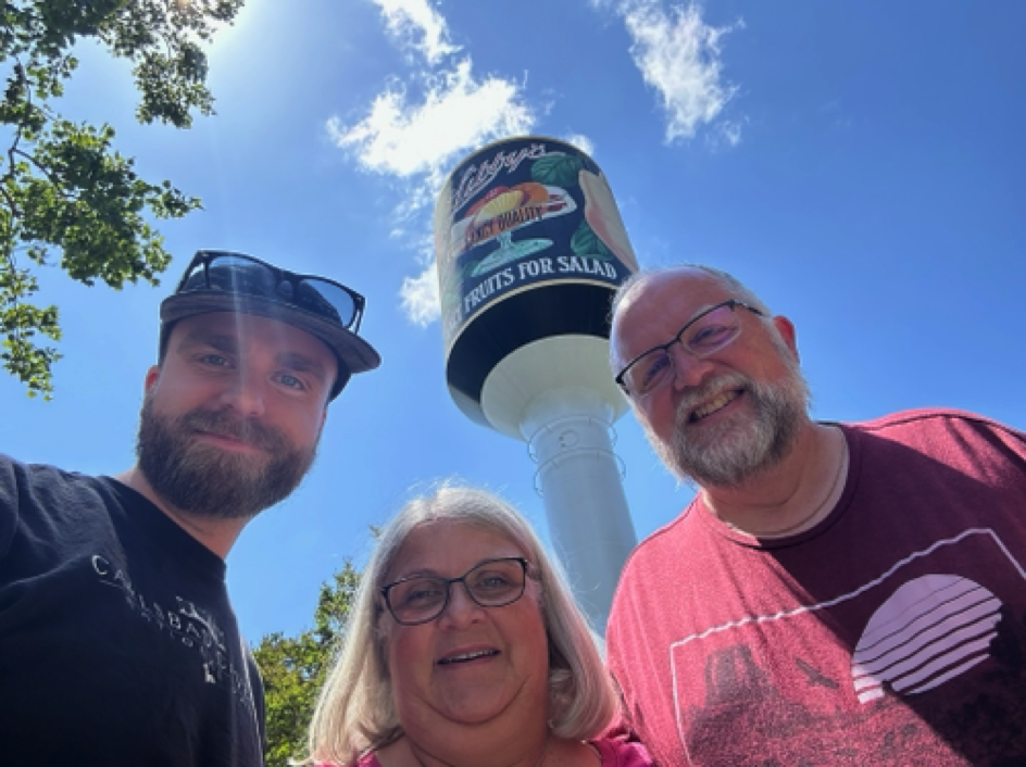 World's largest can of Fruit Cocktail!