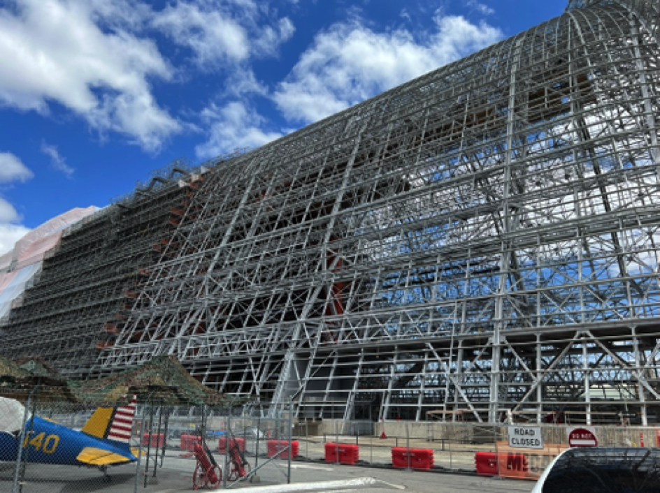 Hanger 1 at Moffett Field -  stored the USS Macon Airship