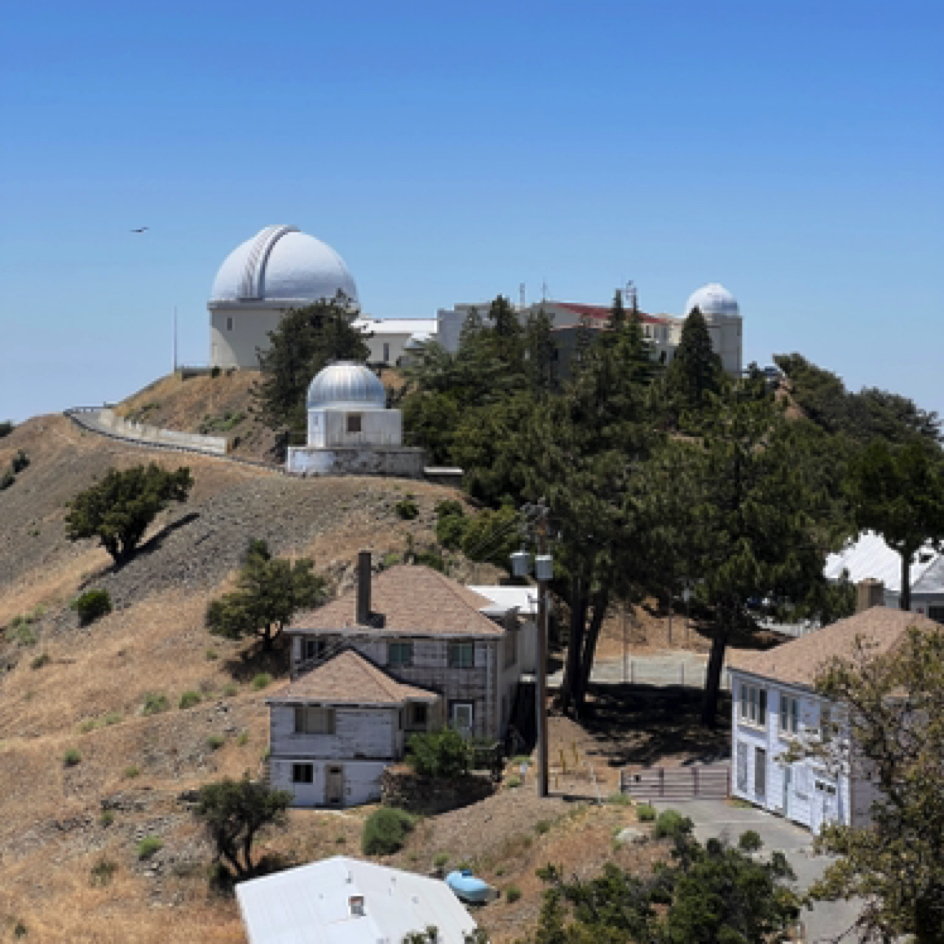 Lick Observatory on Mount Hamilton