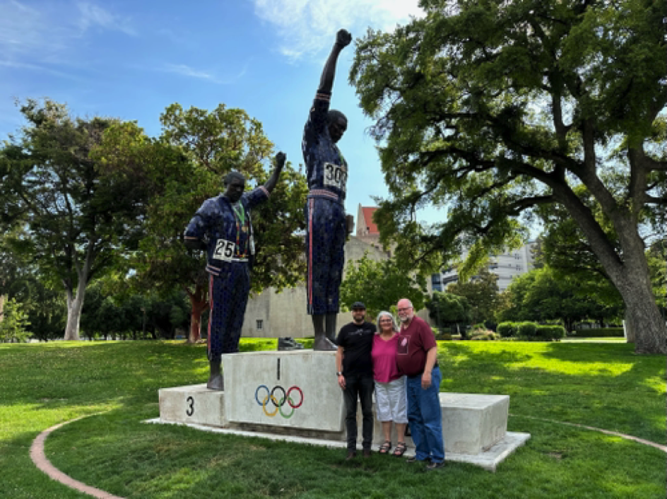 San Jose University - Olympic Black Power Statue