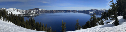 Our view of
Crater Lake National Park