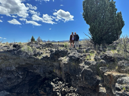 Arch just outside exit to Sentinel Cave
Lava Beds National Monument