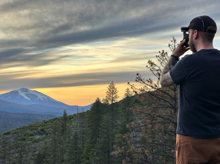 Sunset near Lassen