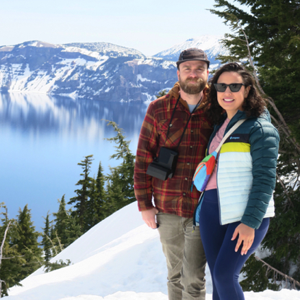 Chris & Marisol at
Crater Lake National Park