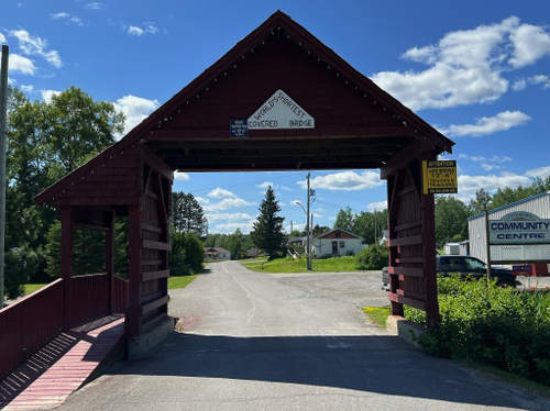 World's Shortest Covered Bridge